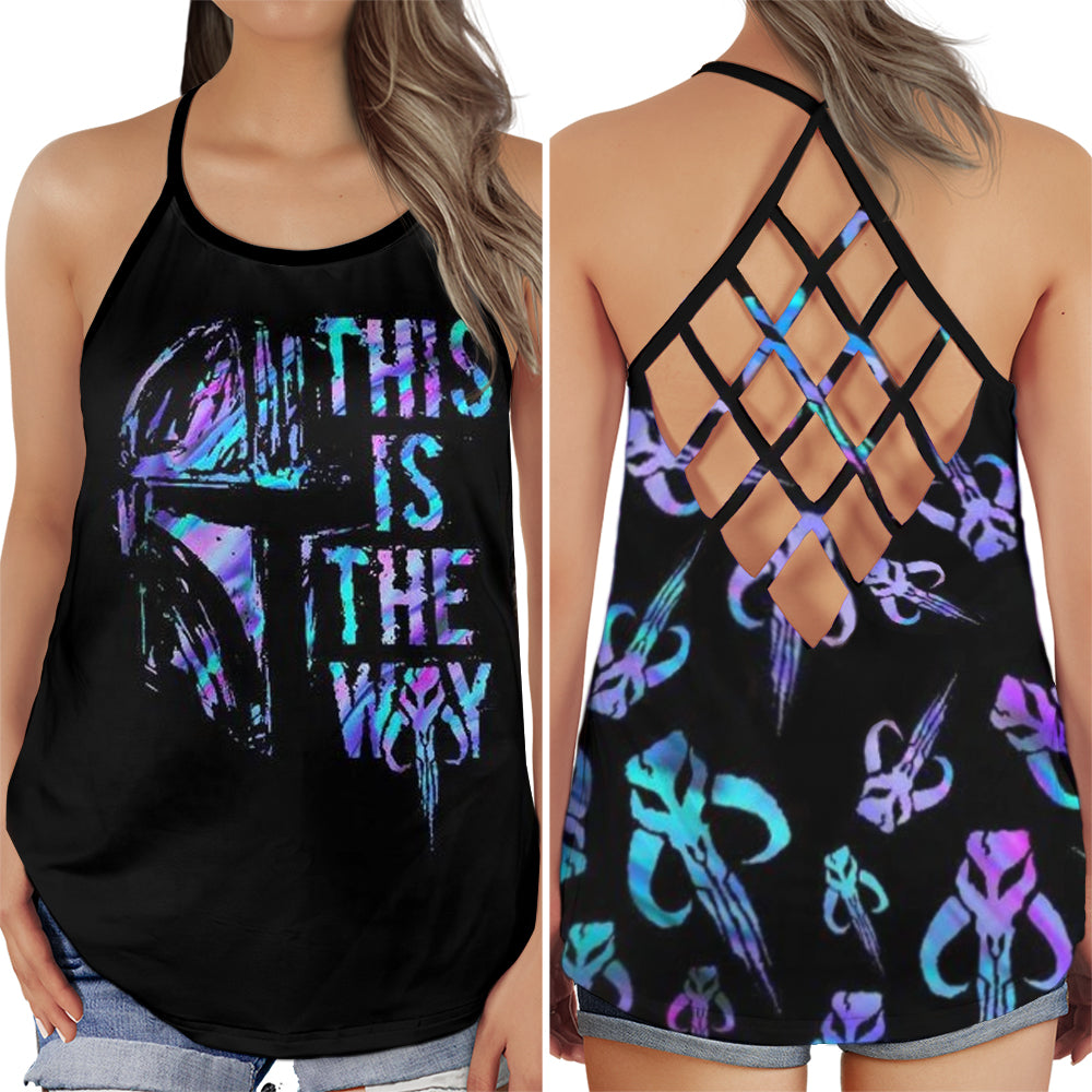 Adventure Path Black Style - Hollow Tank Top