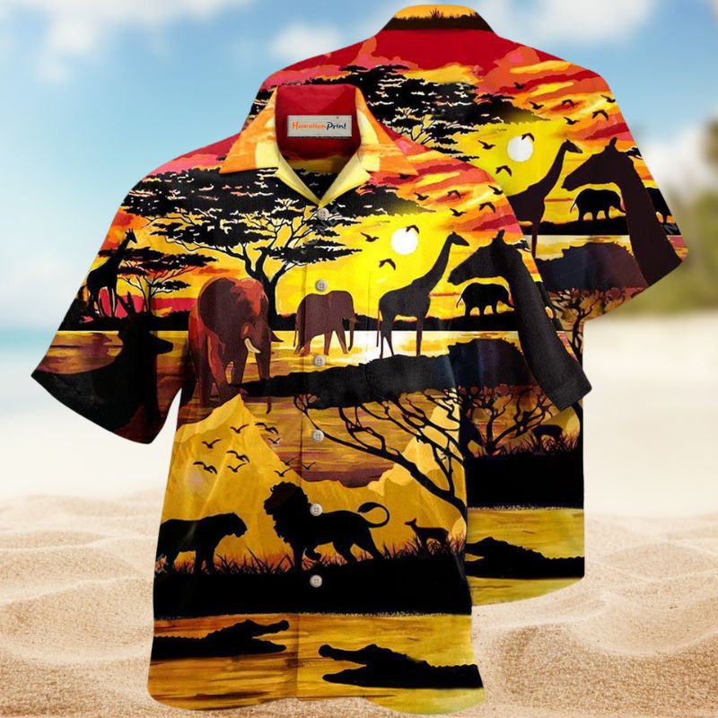 Safari Where Life Begins Edition – Hawaiian Shirt