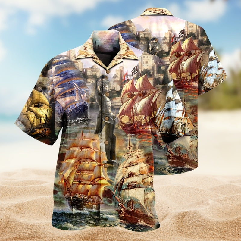 Sail Away Enjoy Your Own Adventure Limited Edition – Hawaiian Shirt