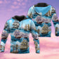 Go To The Sea Sailing Quote Art – 3D Hoodie