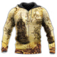 Sailing Ship Find Your Soul Art – 3D Hoodie