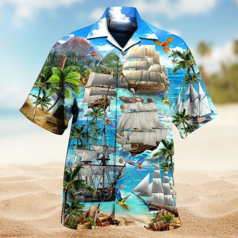 Sailing Ship Sea Edition – Hawaiian Shirt