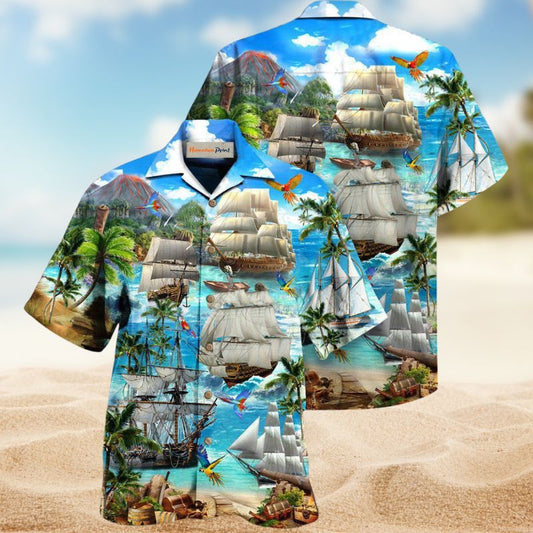 Sailing Ship Sea Edition – Hawaiian Shirt
