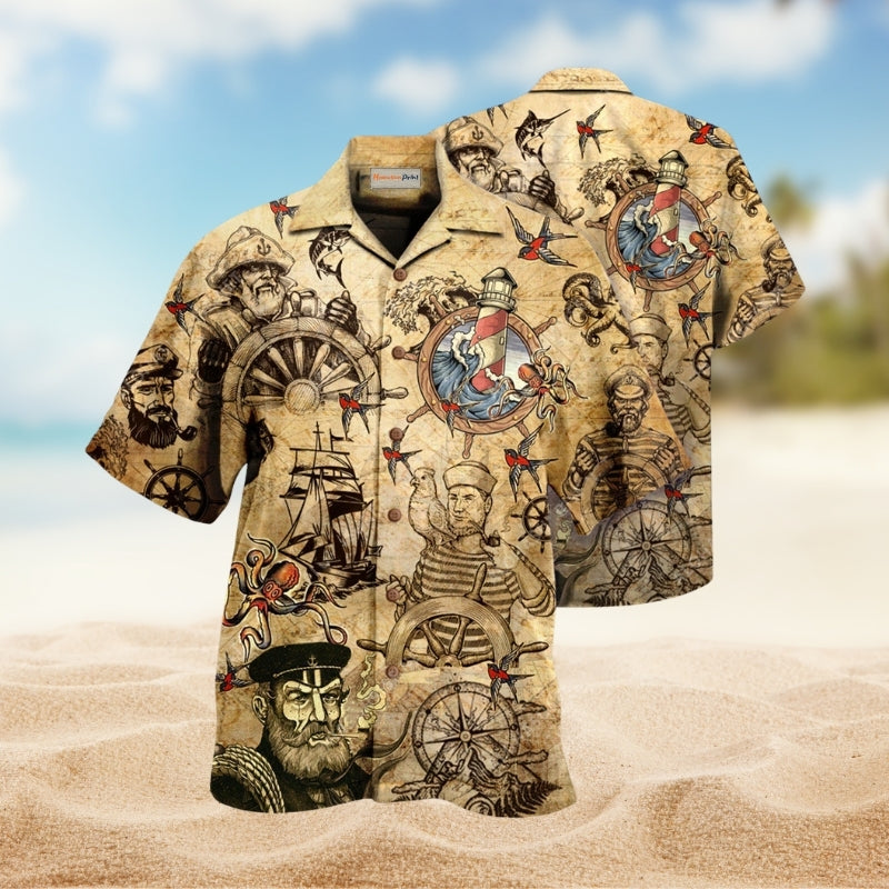 Sailor A Smooth Sea Never Made A Skilled Sailor Limited Edition – Hawaiian Shirt