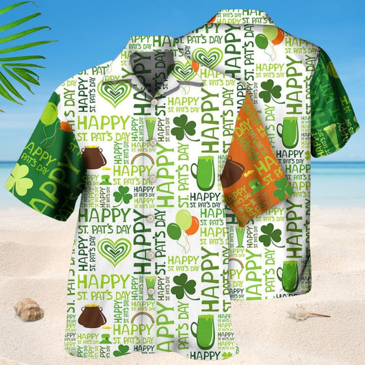 Saint Patrick Irish Style – Hawaiian Shirt