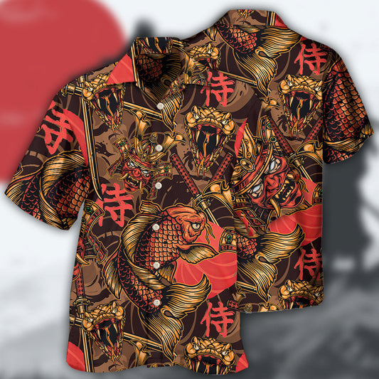 Samurai Japan Style – Hawaiian Shirt