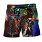 Samurai Merry Christmas Don't Fear Of Life Samurai - Beach Short