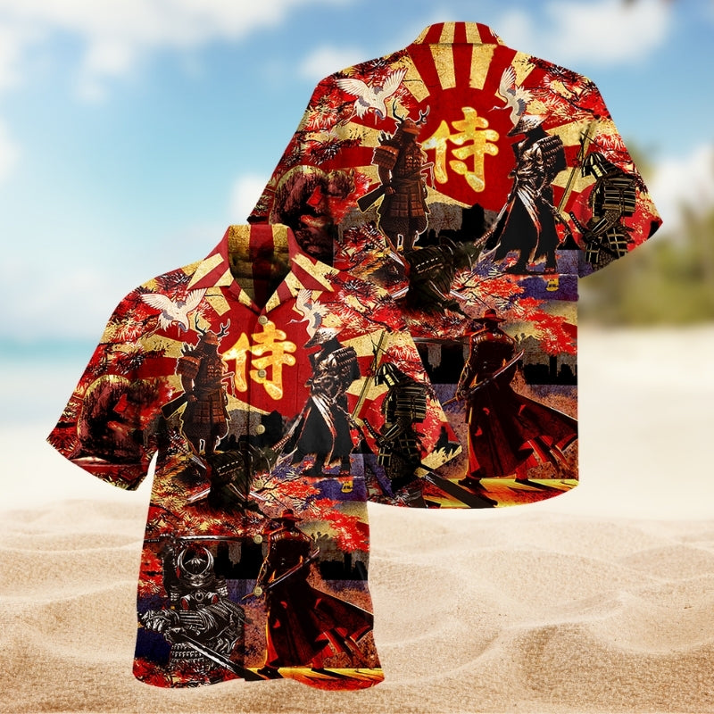 Samurai Fear The Unlived Life Limited Edition – Hawaiian Shirt