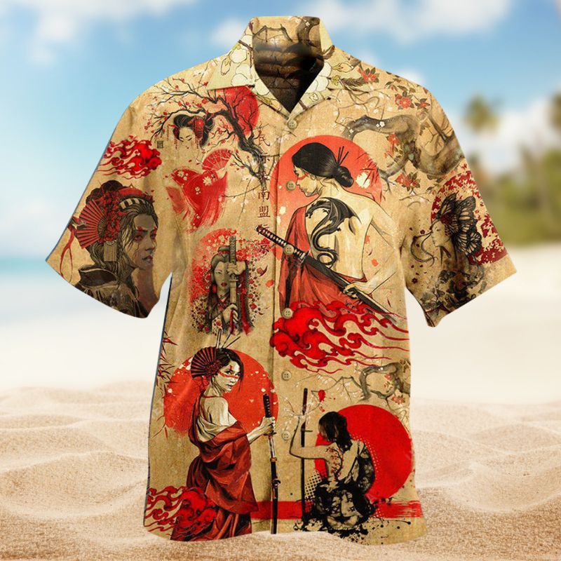 Samurai Girl Edition – Hawaiian Shirt