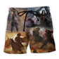 Samurai Warrior Cool Style – Beach Short