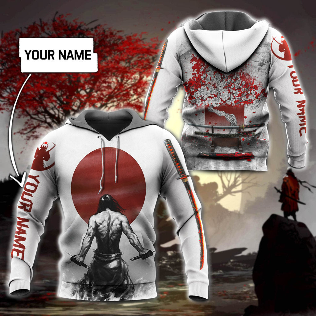 Samurai Tattoo Japan Personalized - 3D Hoodie3