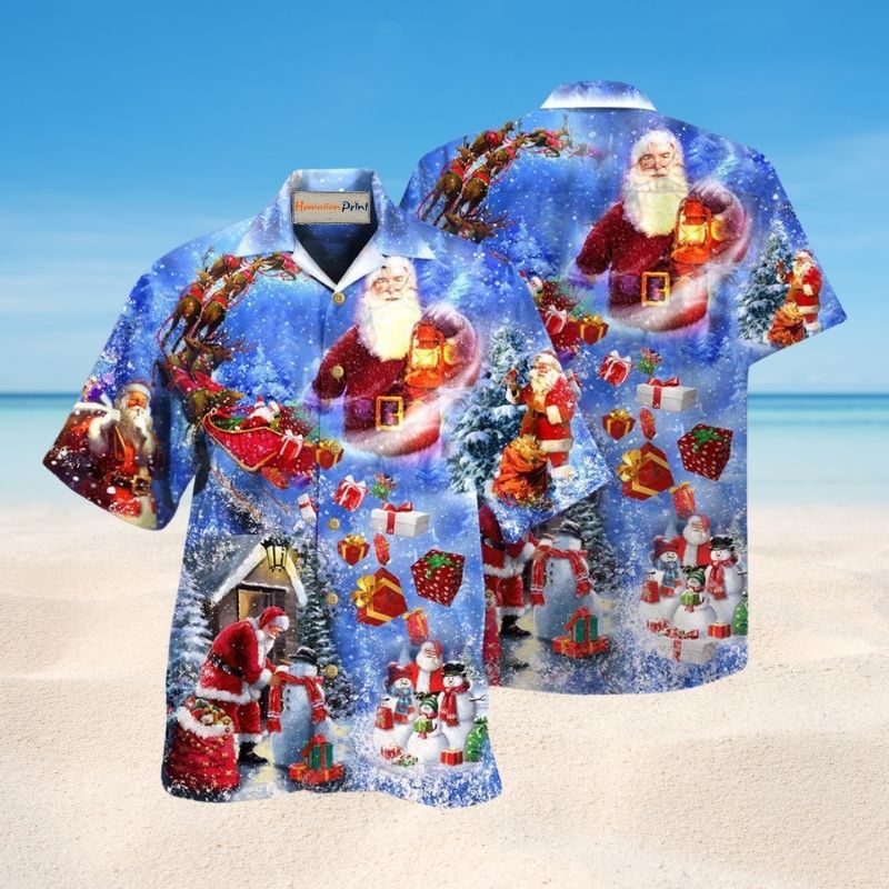 Santa Claus Coming To Town Edition – Hawaiian Shirt