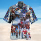 Santa Cowboy Christmas Love Children – Hawaiian Shirt
