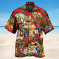 Santa Cowboy Christmas Red Style – Hawaiian Shirt