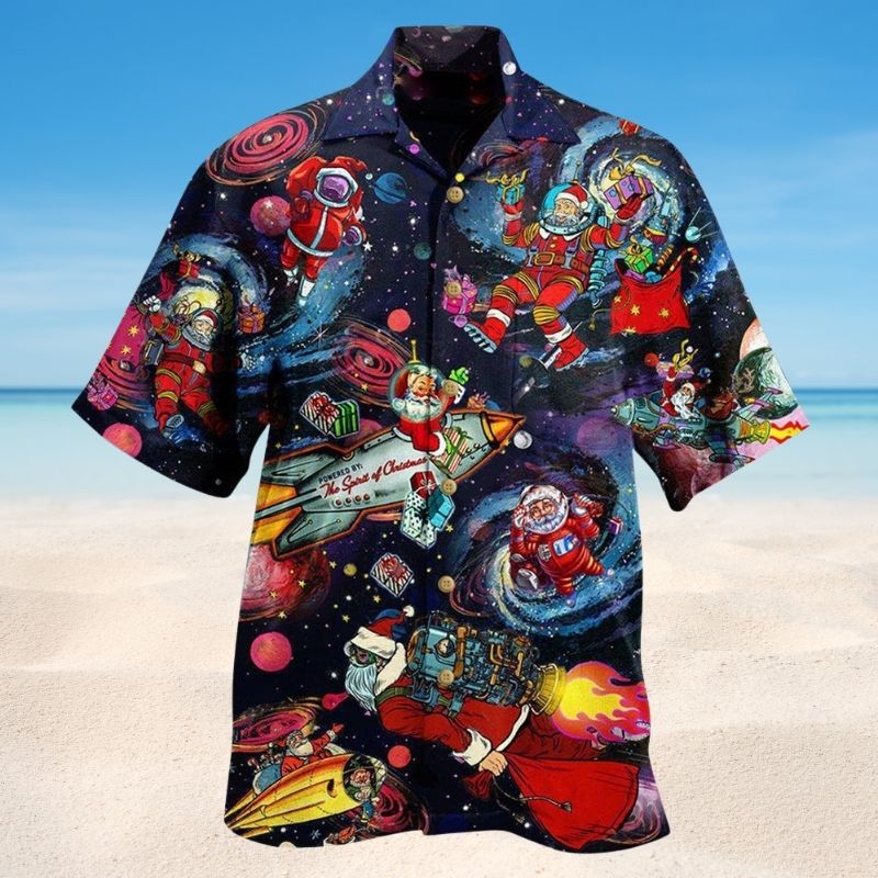 Santa In Space Edition – Hawaiian Shirt