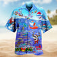 Santa Shark Rocket Gifts Edition – Hawaiian Shirt