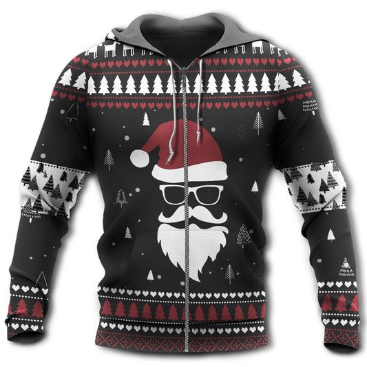 Holiday Rooftop Jingle Quote Art – 3D Hoodie