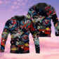 Santa In Space Christmas - 3D Hoodie3