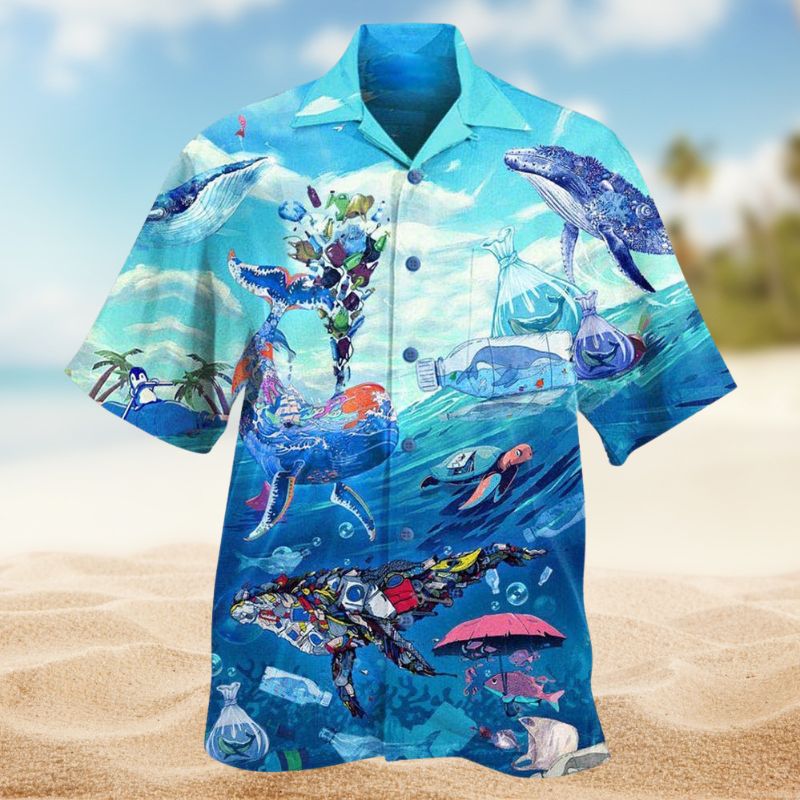 Save The Ocean Edition – Hawaiian Shirt