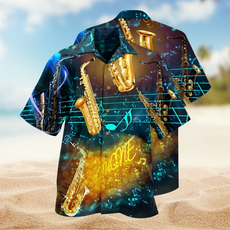 Saxophone Music All Night Limited Edition – Hawaiian Shirt