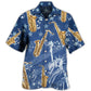 Saxophone Music Patriotic Independence Day - Hawaiian Shirt
