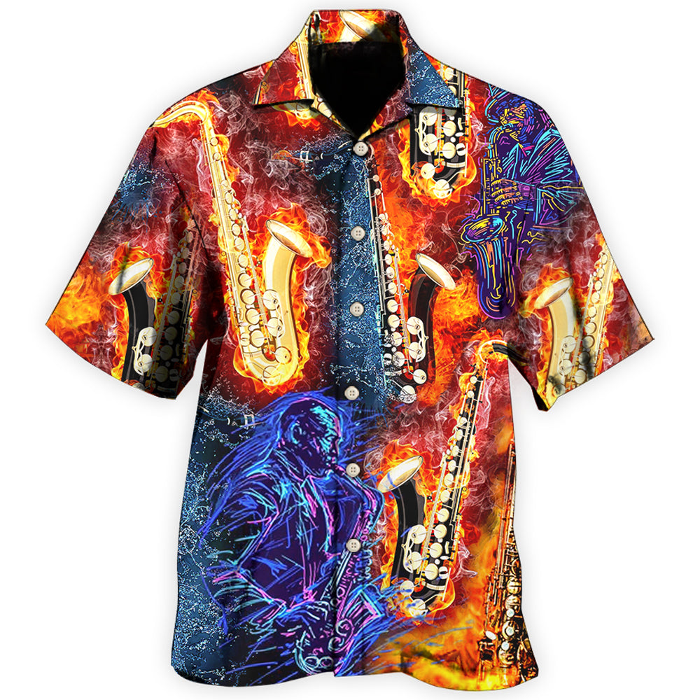 Saxophone Music Lifestyle - Hawaiian Shirt