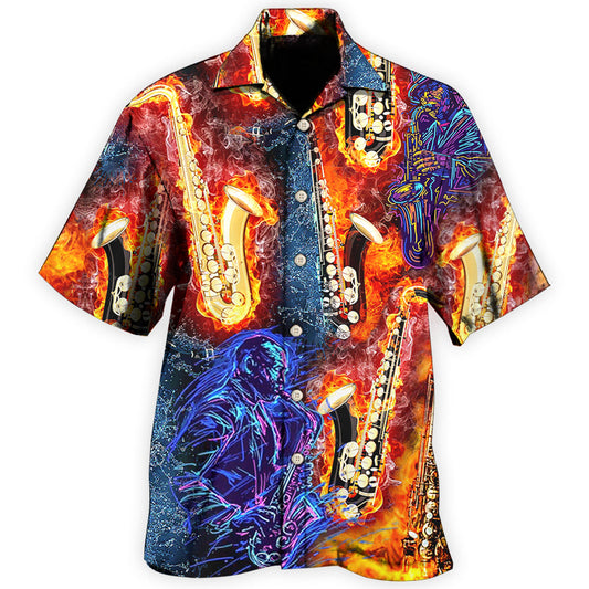 Saxophone Music Lifestyle - Hawaiian Shirt