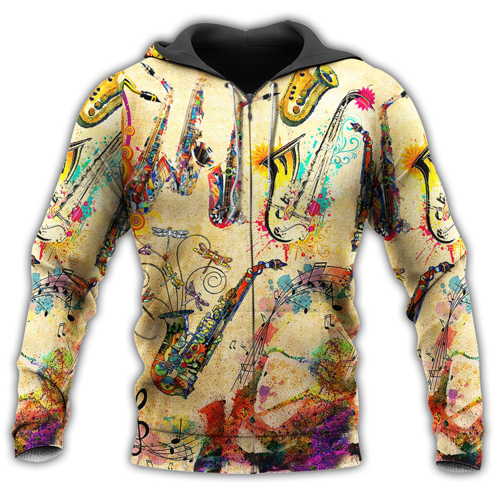 Saxophone Is My Life - 3D Hoodie2