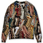 Saxophone Music Therapy Quote Style – Sweater - Ugly Christmas Sweater