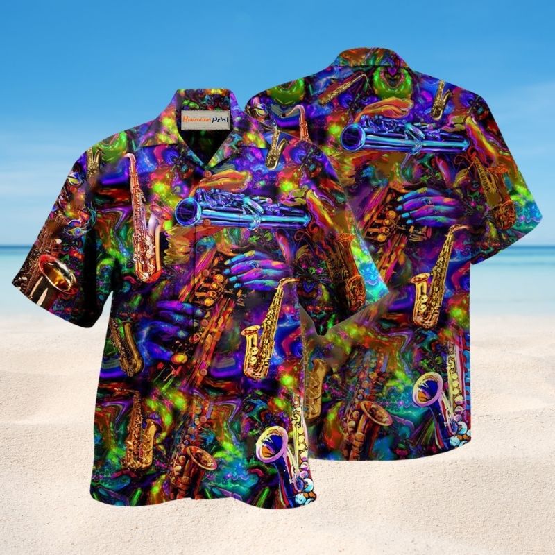Saxophonist Style I Know It Edition – Hawaiian Shirt