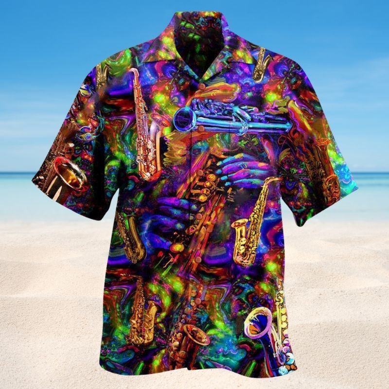 Saxophonist Style I Know It Edition – Hawaiian Shirt