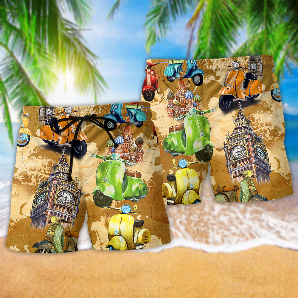 Scooter Life Adventure Wide World – Beach Short