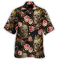 Scorpion And Skull Dark Art – Hawaiian Shirt
