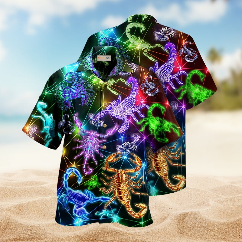 Scorpion Neon Style Limited Edition – Hawaiian Shirt