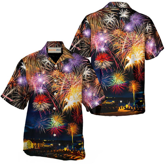 Scotland Firework Hogmanay Celebration – Hawaiian Shirt