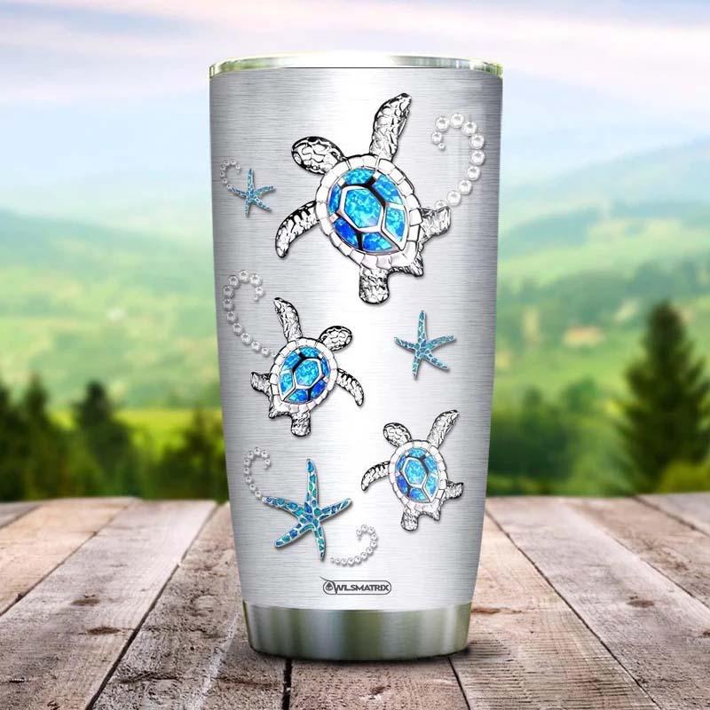 Turtle Lover 20 Oz Tumbler For Daily Coffee Tea Water Travel And Gift Ideas