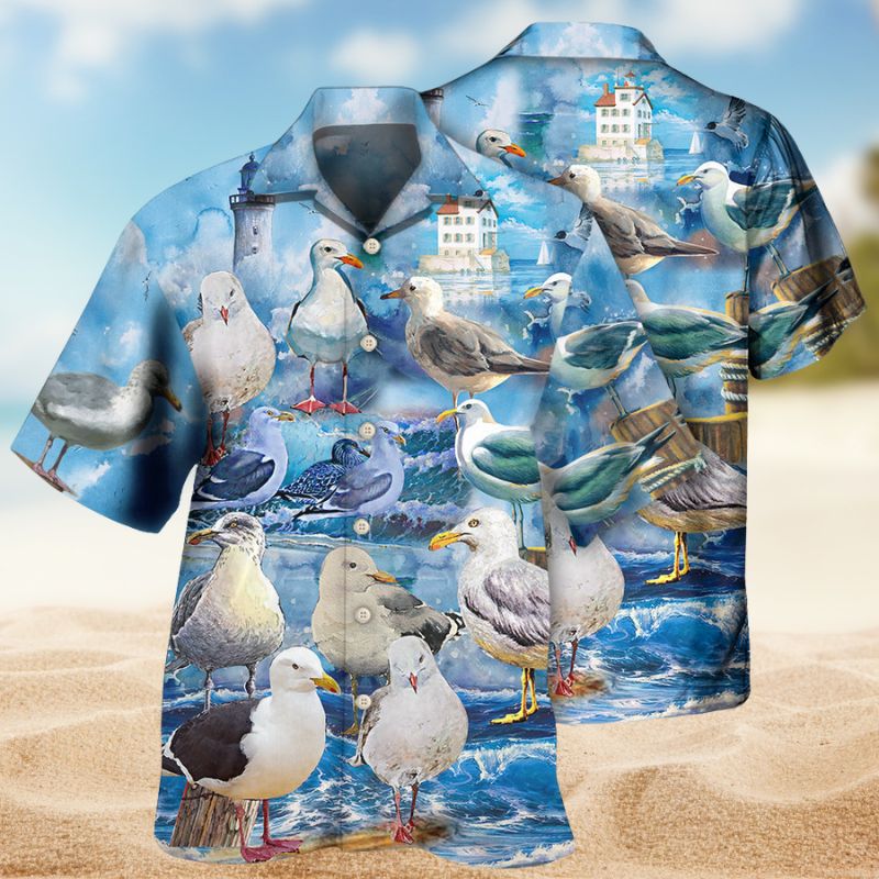 Seagull Stop It Now Edition – Hawaiian Shirt