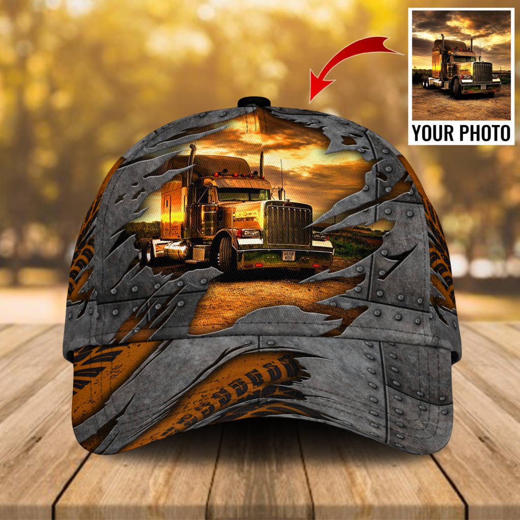 Semi Truck Custom Photo – Classic Cap