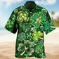 Shamrock Irish Leaf Diamond Style – Hawaiian Shirt