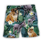 Shar Pei And Donkey Lover - Beach Short