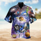 Shark Alien Space Limited Edition – Hawaiian Shirt