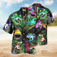 Shark Angry Neon Style Limited Edition – Hawaiian Shirt