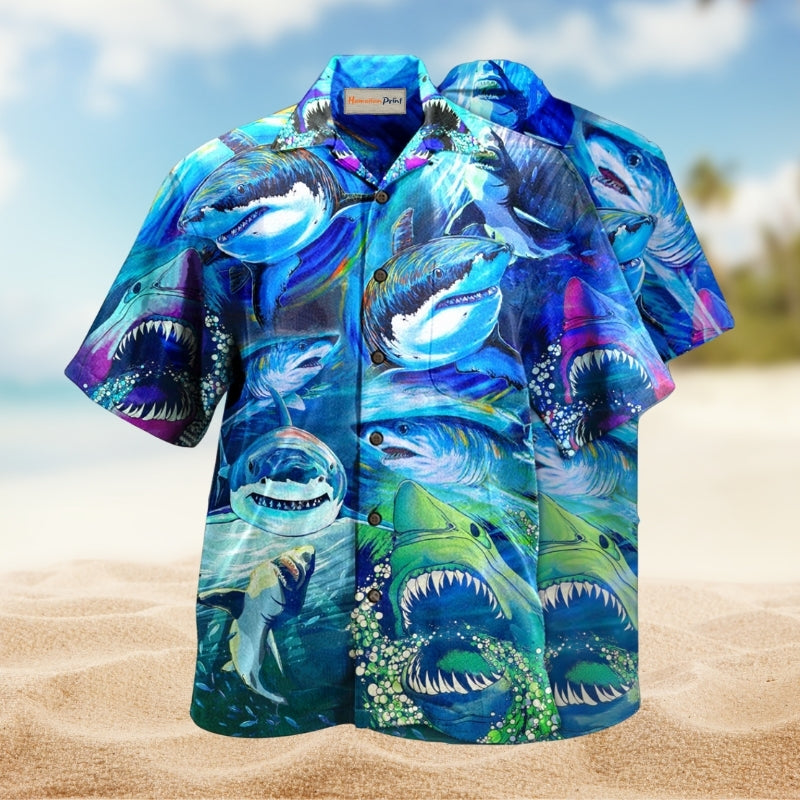 Shark Be A Shark Limited Edition – Hawaiian Shirt