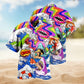 Shark Hippie And Girl Limited Edition – Hawaiian Shirt