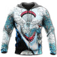 Shark Skull Ocean Style - 3D Hoodie