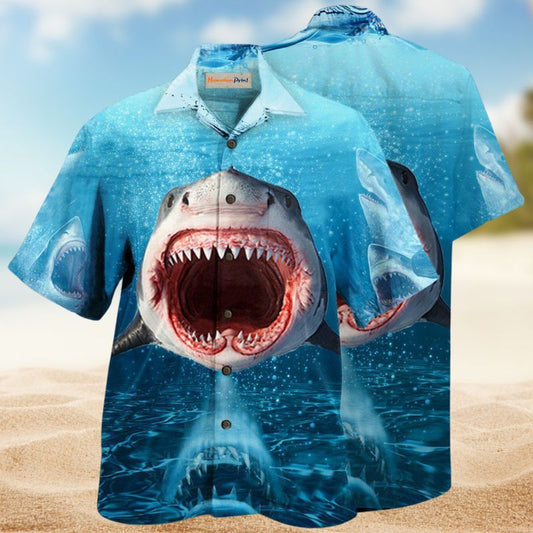 Shark Show Your Teeth Edition – Hawaiian Shirt