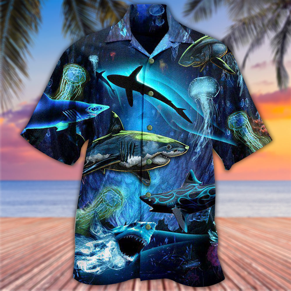 Shark Deep Ocean Special Art – Hawaiian Shirt