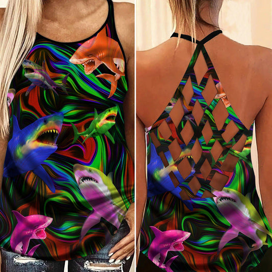 Shark Amazing Style Limited Edition 5 – Hollow Tank Top