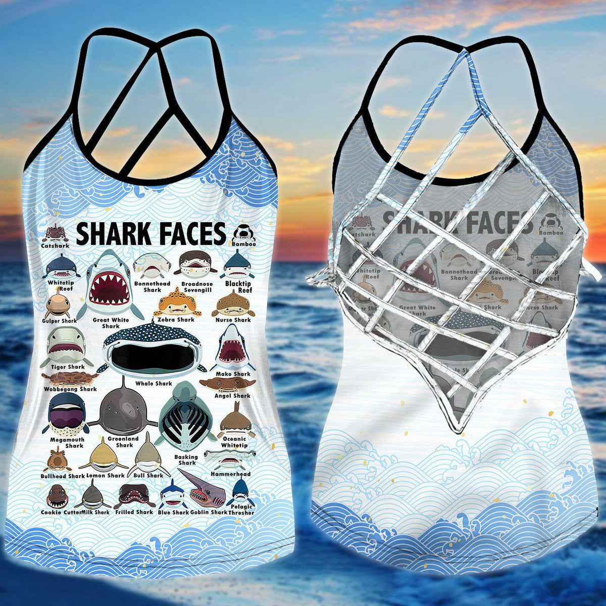 Shark Amazing Style Limited Edition 7 – Hollow Tank Top