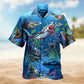 Shark What If Megalodon Was Alive Limited Edition – Hawaiian Shirt